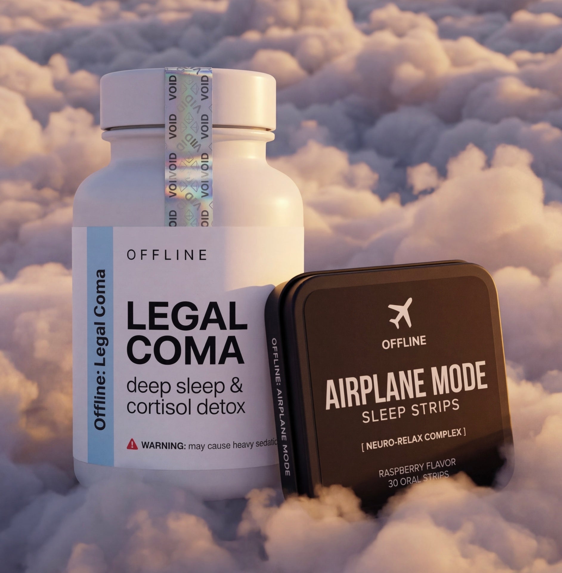 OFFLINE Protocol - Legal Coma and Airplane Mode in clouds